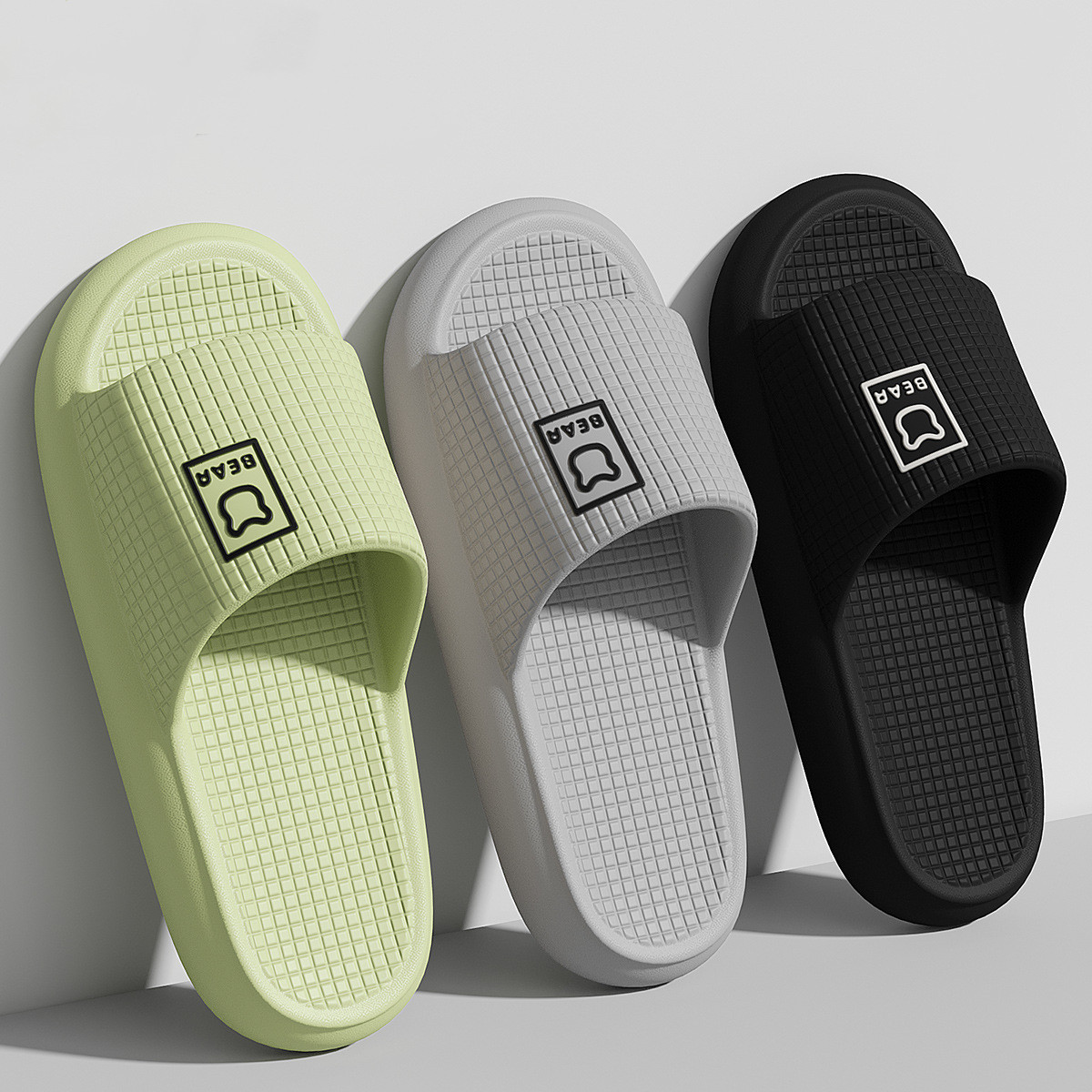 Men Shoes Size To Women - Damskie letnie kapcie klapki do kąpieli