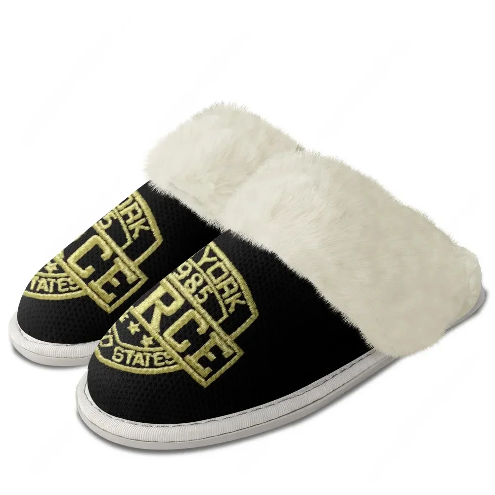 Men'S Shoes York - Pluszowe kapcie New York Force 1985