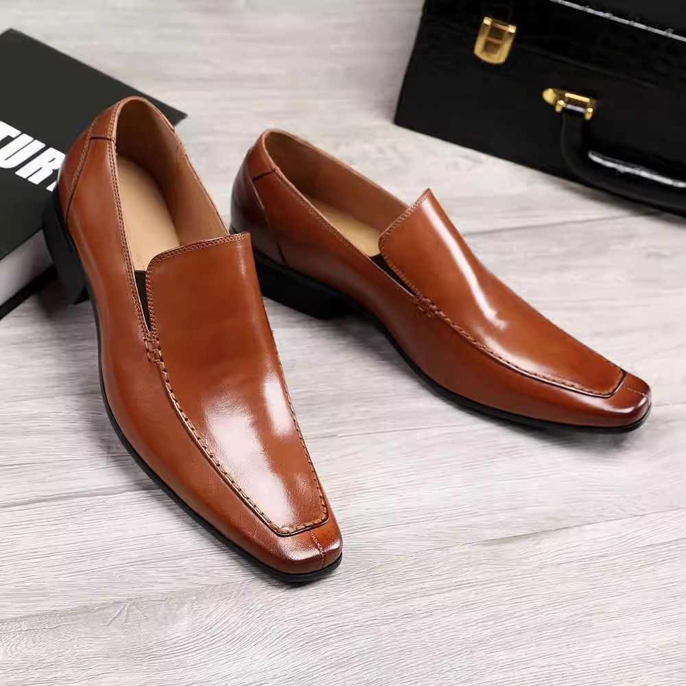 Men Shoes Formal - Japońskie skórzane buty w stylu japońskim