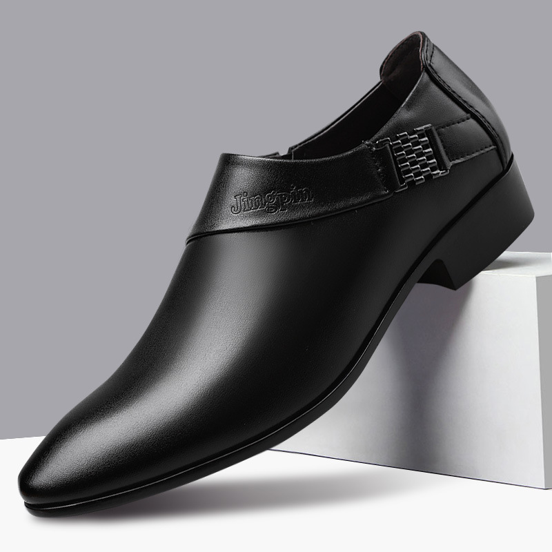 Men Shoes Official - Skórzane buty Oxford dla mężczyzn Luksusowe