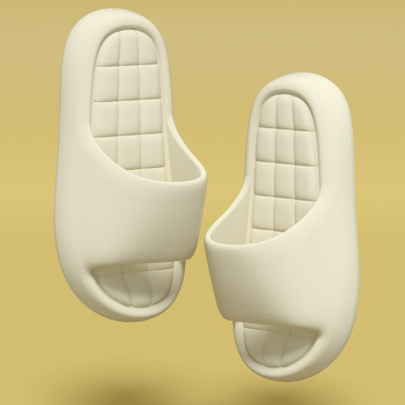 Men'S Shoes Cloud - Klapki Damskie w Kratę Letnie Sandały