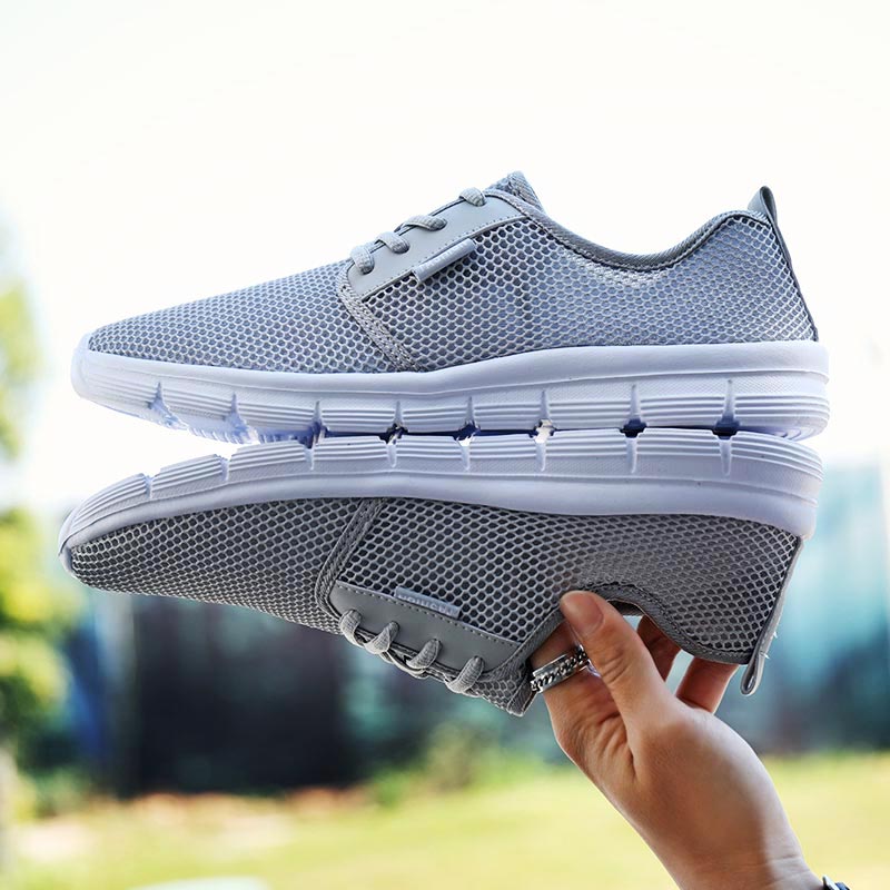Men'S Shoes Half Cut - Duże rozmiary letnie oddychające męskie trampki