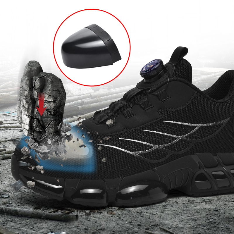 Men Shoes Essentials - Buty robocze antyprzebiciowe i antyzgnieceniowe na