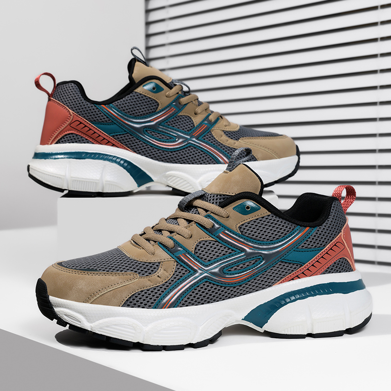 Men'S Shoes Nearby - Męskie sneakersy codzienne z elastyczną, miękką