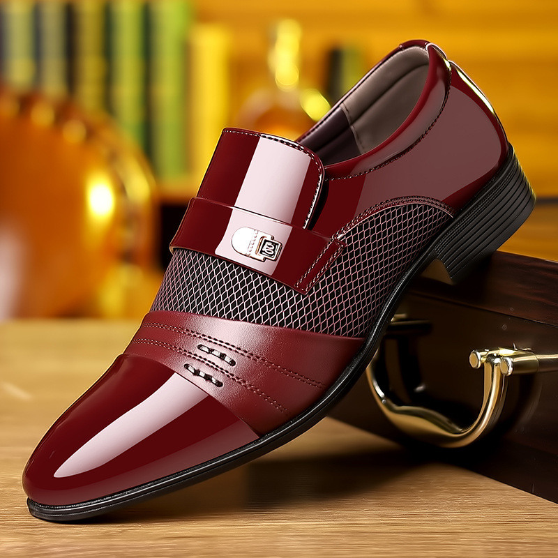 Męskie buty wizytowe z noskiem – Men Shoes Official recenzja i cena