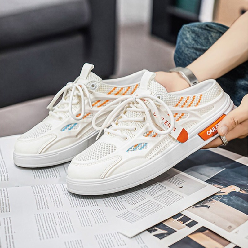 Męskie letnie klapki z miękką  – Men'S Shoes Half Cut recenzja i cena