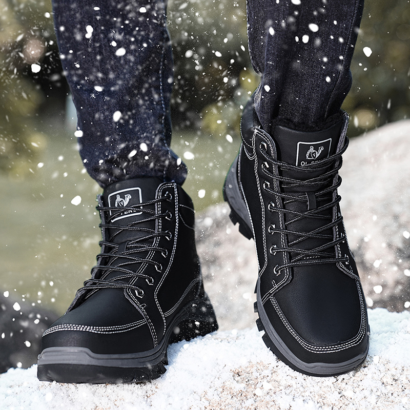 Męskie buty zimowe outdoorowe  – Men'S Shoes Yellow And Black recenzja i cena