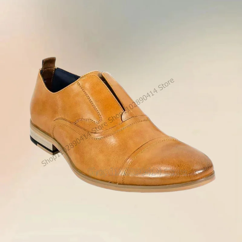 Żółto-czarne, szyte, modne męs – Men'S Shoes Yellow And Black recenzja i cena