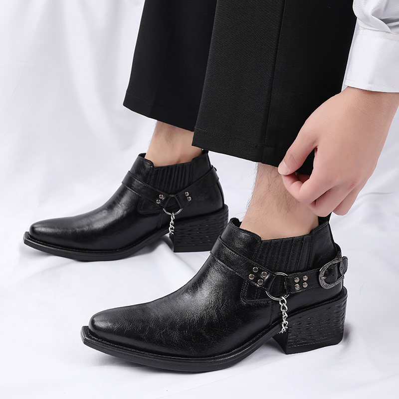 Nowe brązowe/czarne buty męski – Men Shoes Formal recenzja i cena
