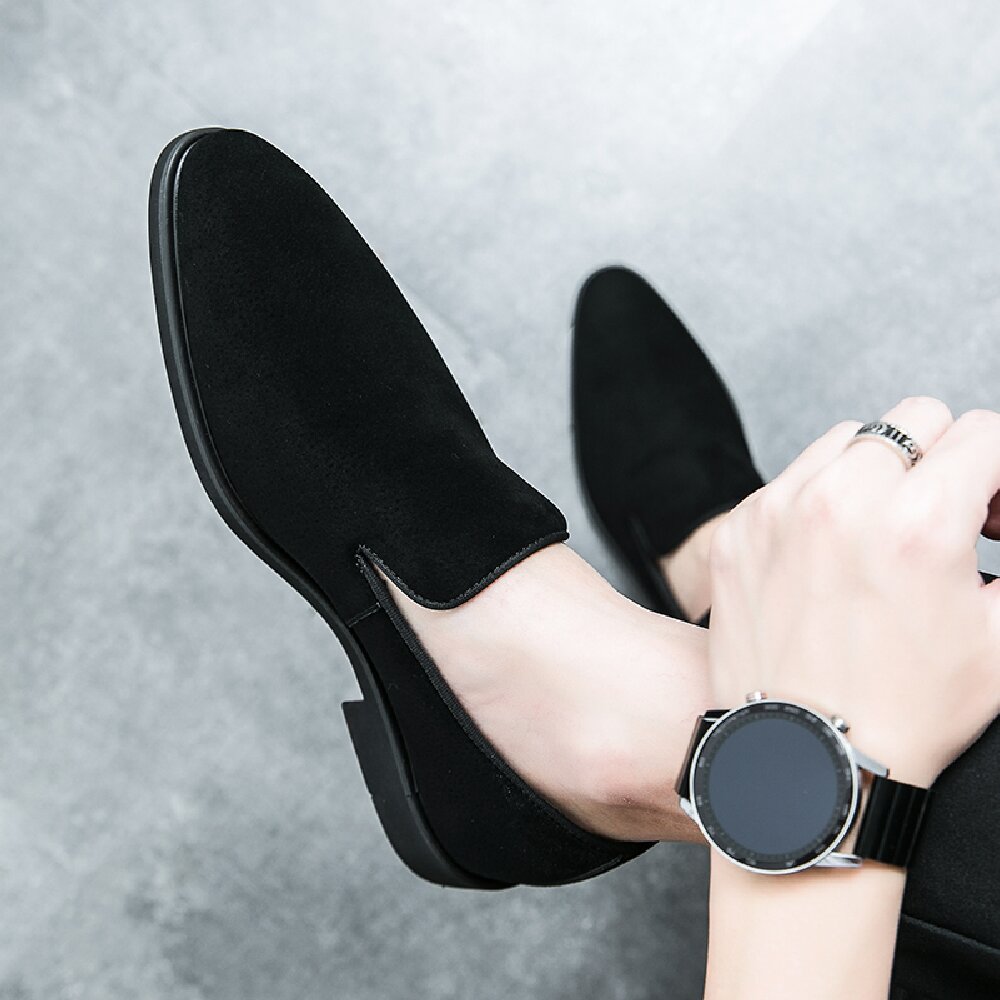 Męskie buty biznesowe z czerwo – Men'S Shoes Yellow And Black recenzja i cena