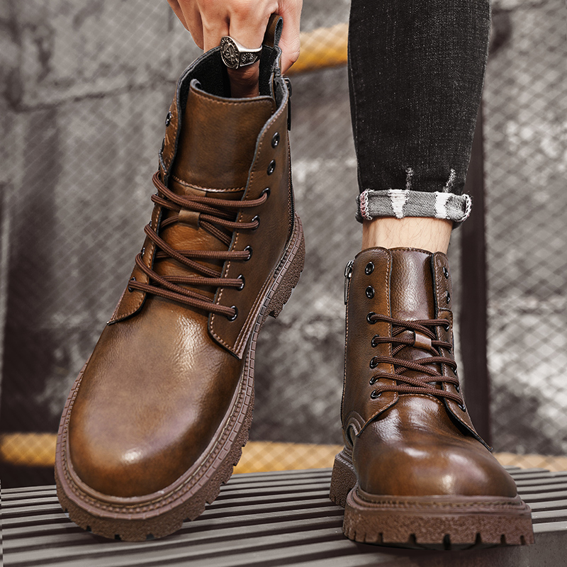 Buty męskie podwyższające wzro – Men'S Shoes Zipper recenzja i cena