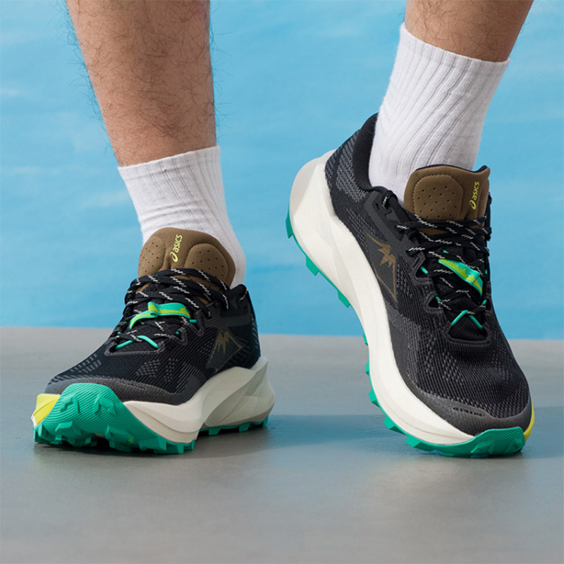 Asics Męskie buty TRABUCO 14 C – Men'S Shoes Yellow And Black recenzja i cena