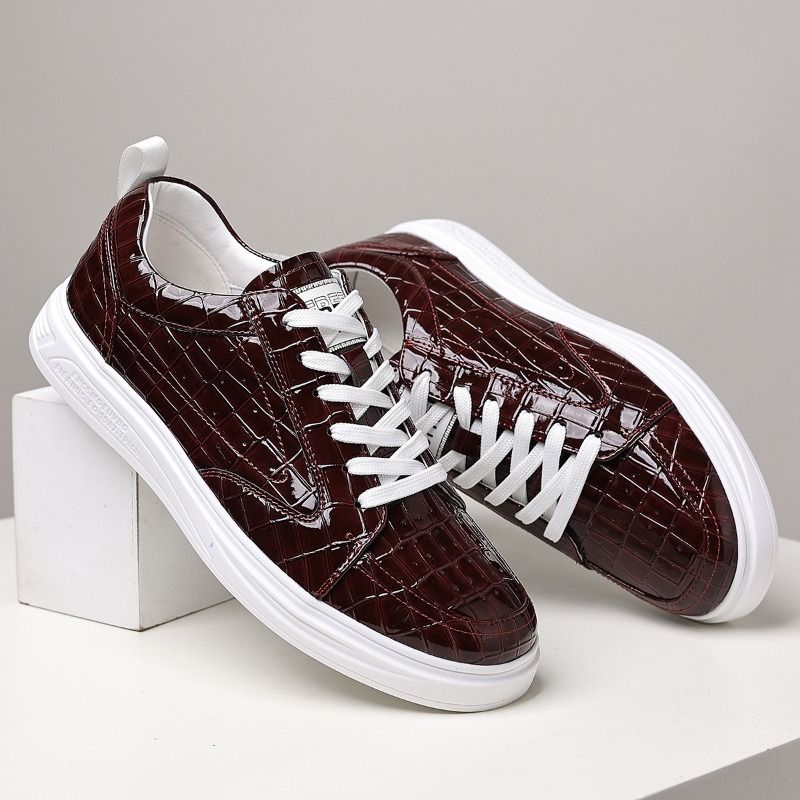 Klasyczne męskie buty skate z  – Men Shoes Formal recenzja i cena