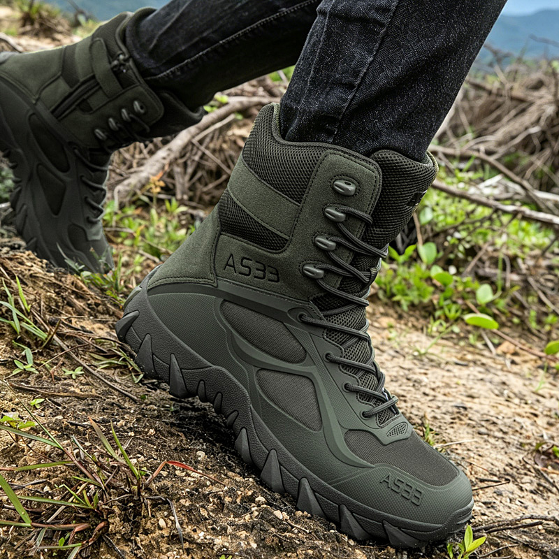 Męskie taktyczne buty, lekkie  – Men'S Shoes Zipper recenzja i cena