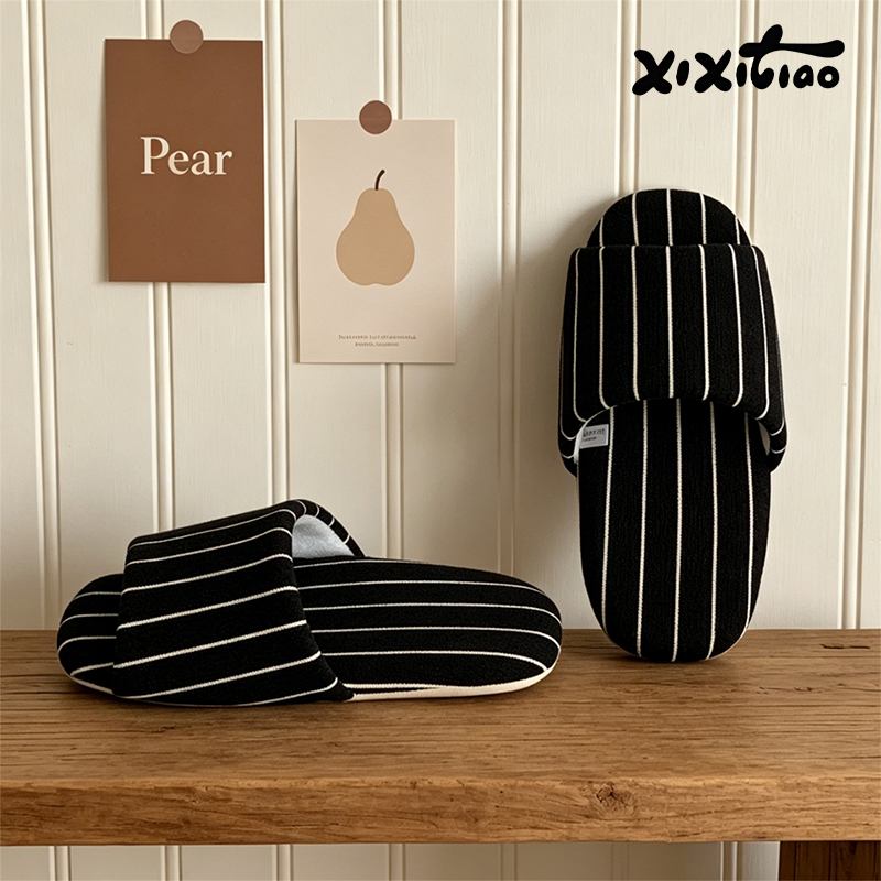 XIXITIAO Pasiaste Kapcie Domow – Men Shoes Size To Women recenzja i cena