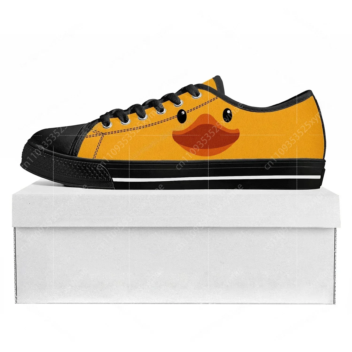 Żółte trampki z nadrukiem kacz – Men'S Shoes Yellow And Black recenzja i cena