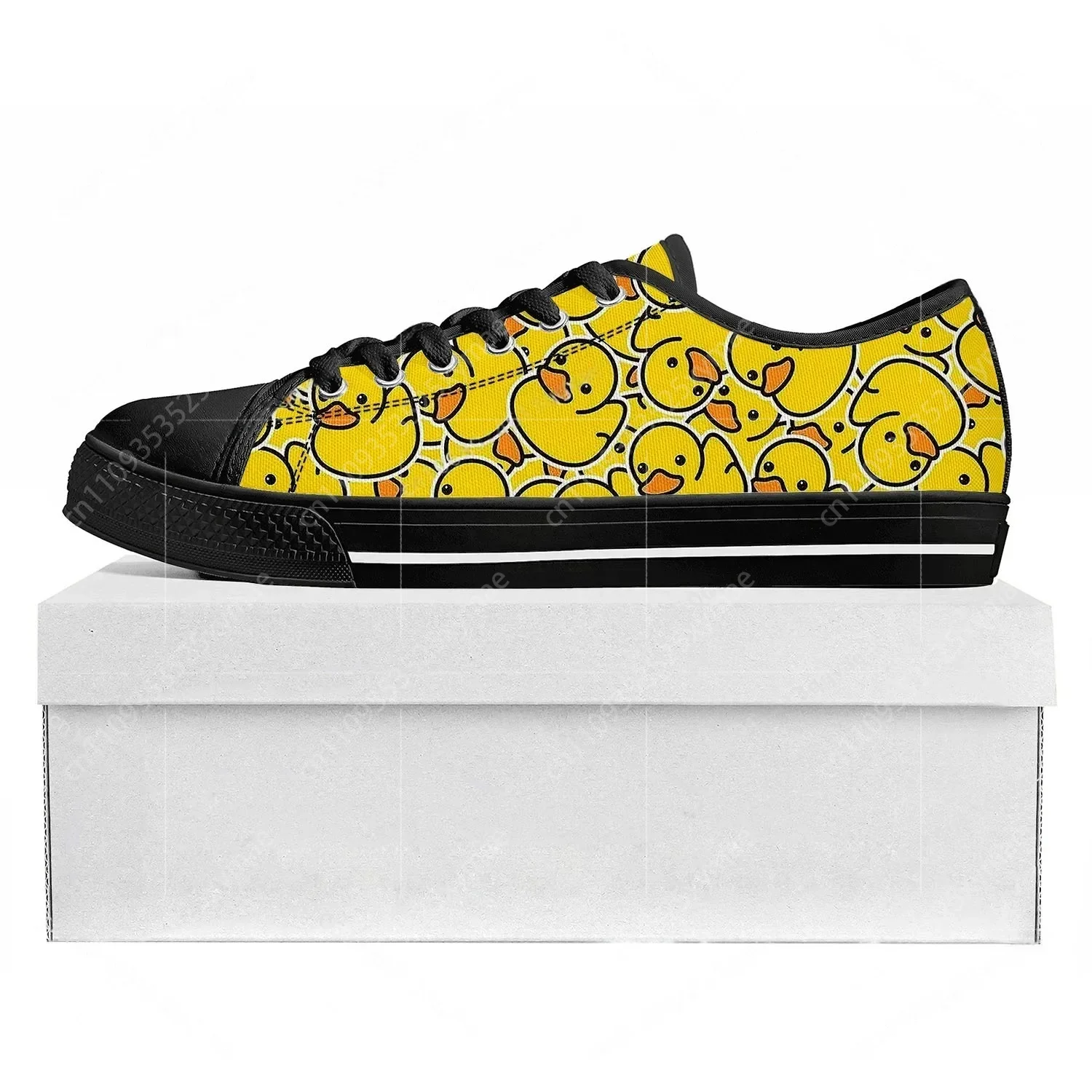 Żółte trampki z nadrukiem kacz – Men'S Shoes Yellow And Black recenzja i cena