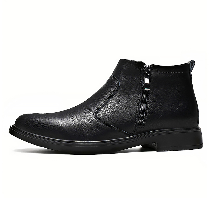 Jesienne i zimowe nowe skórzan – Men'S Shoes Zipper recenzja i cena