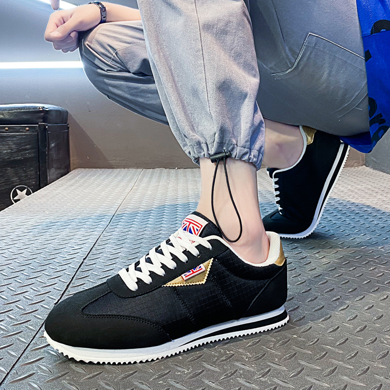 Niebieskie czerwone lekkie tra – Men'S Shoes Half Cut recenzja i cena
