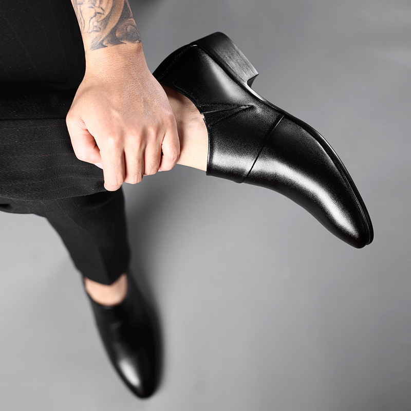 Skórzane buty Oxford dla mężcz – Men Shoes Official recenzja i cena