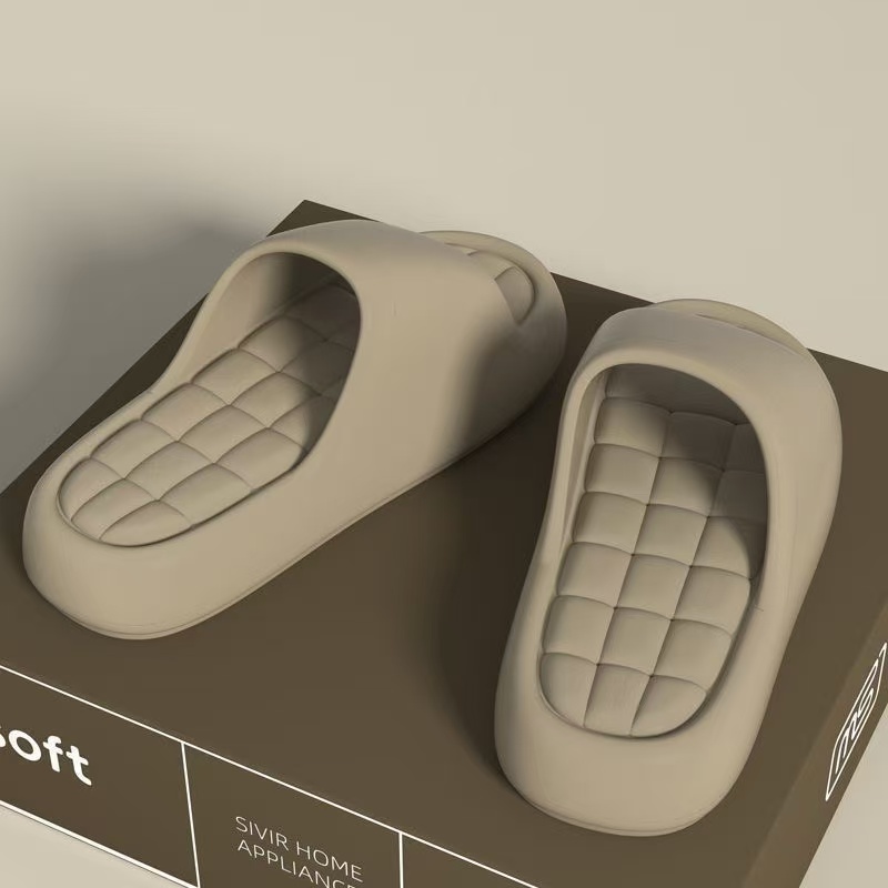 Damskie klapki domowe z grubą  – Men Shoes Size To Women recenzja i cena