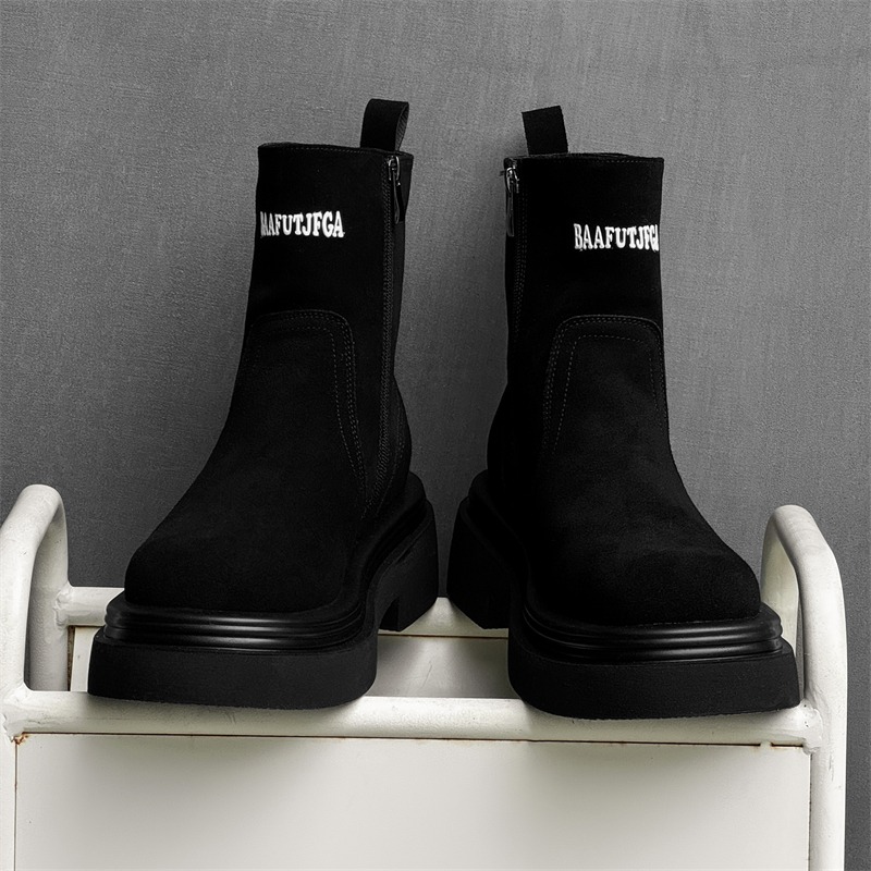 Zimowe europejsko-amerykańskie – Men'S Shoes Zipper recenzja i cena