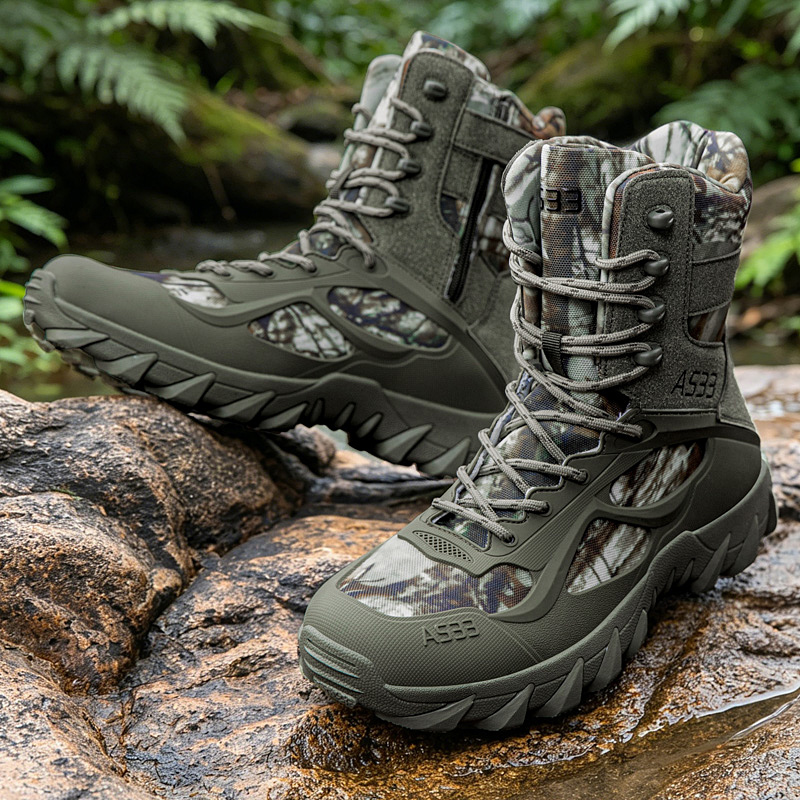 Męskie taktyczne buty outdooro – Men'S Shoes Zipper recenzja i cena