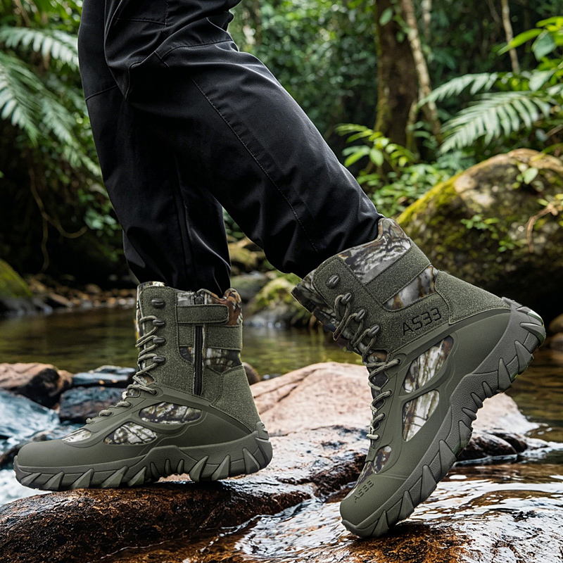 Męskie taktyczne buty outdooro – Men'S Shoes Zipper recenzja i cena