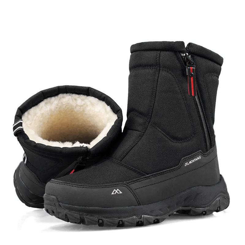 Męskie zimowe wodoodporne ocie – Men'S Shoes Zipper recenzja i cena
