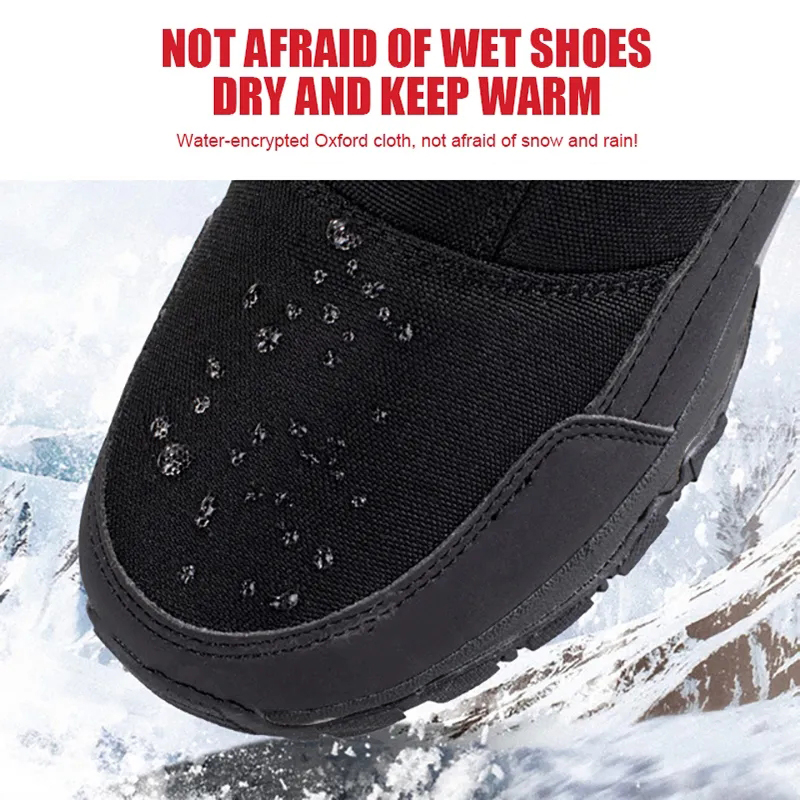 Męskie zimowe wodoodporne ocie – Men'S Shoes Zipper recenzja i cena