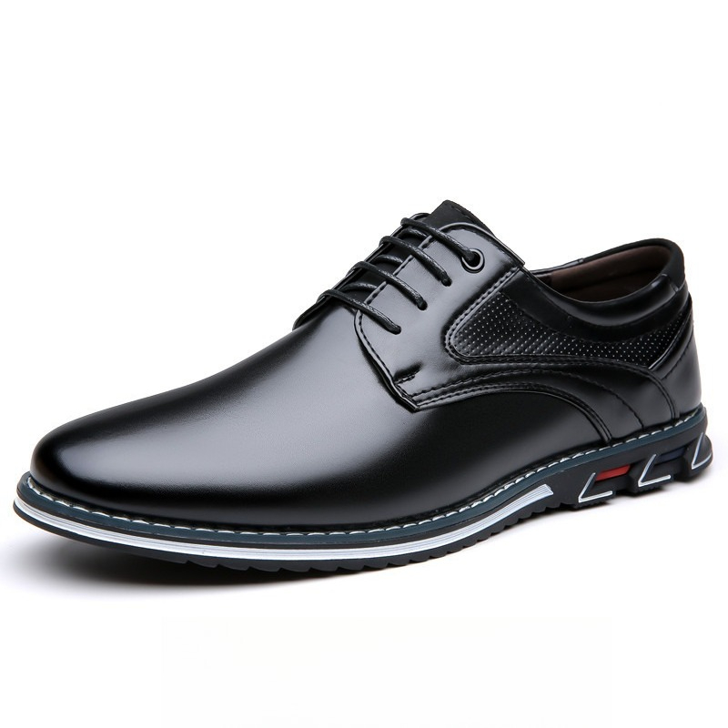 Nowe męskie buty Derby ze skór – Men Shoes Official recenzja i cena
